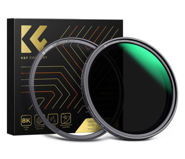 K&F Concept Nano-X MRC Fader ND8-128 - 62 mm - 1550417 - zdjęcie